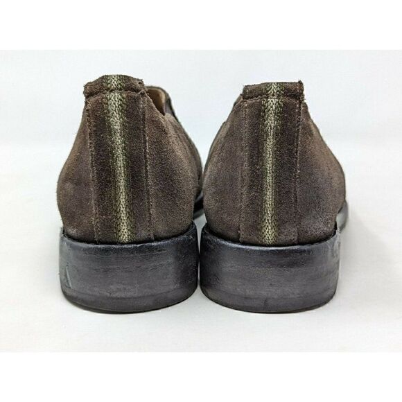 SARTORI GOLD BROWN SUEDE PLAIN TOE ANKLE BOOT HANDMADE IN ITALY MENS SIZE 9.5 main image 8